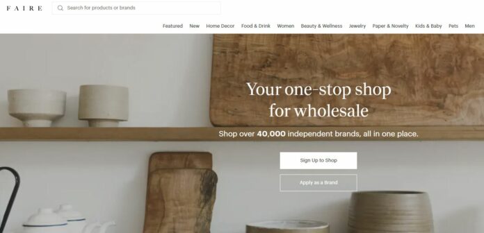 FAIRE – A WHOLESALE MARKETPLACE FOR ALL YOUR BUYING NEEDS